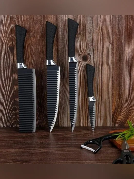 NEW IN BOX- Dvcretirh professional knife, kitchen utensils 6 piece set